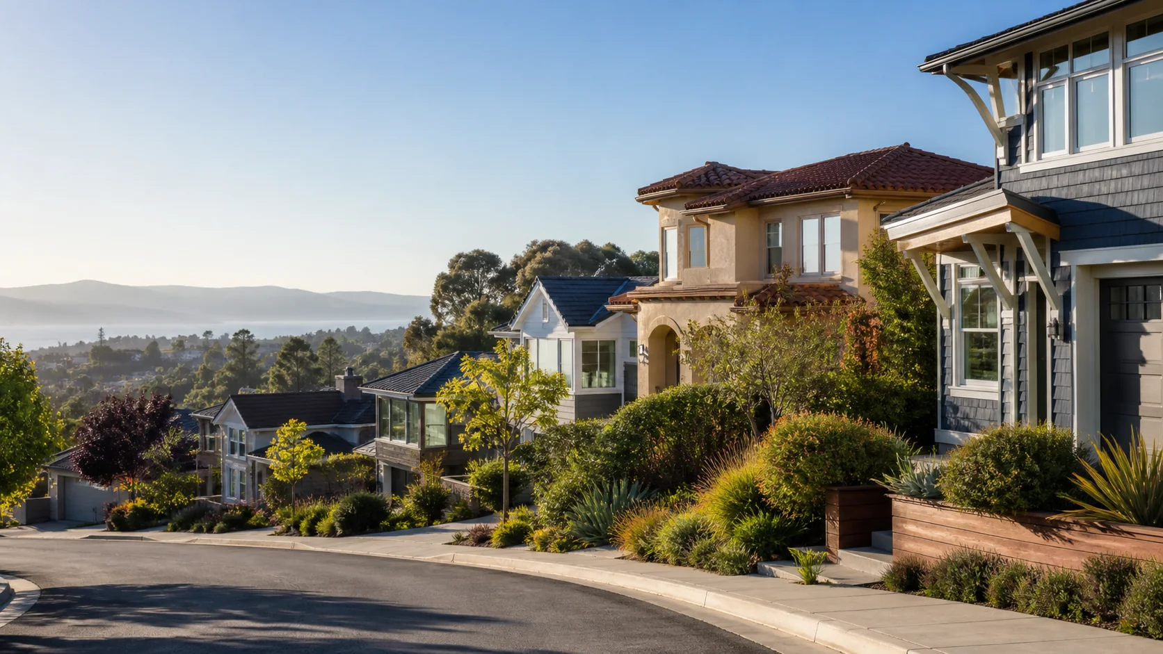 Bay Area residential neighborhood representing home improvement service in Fremont