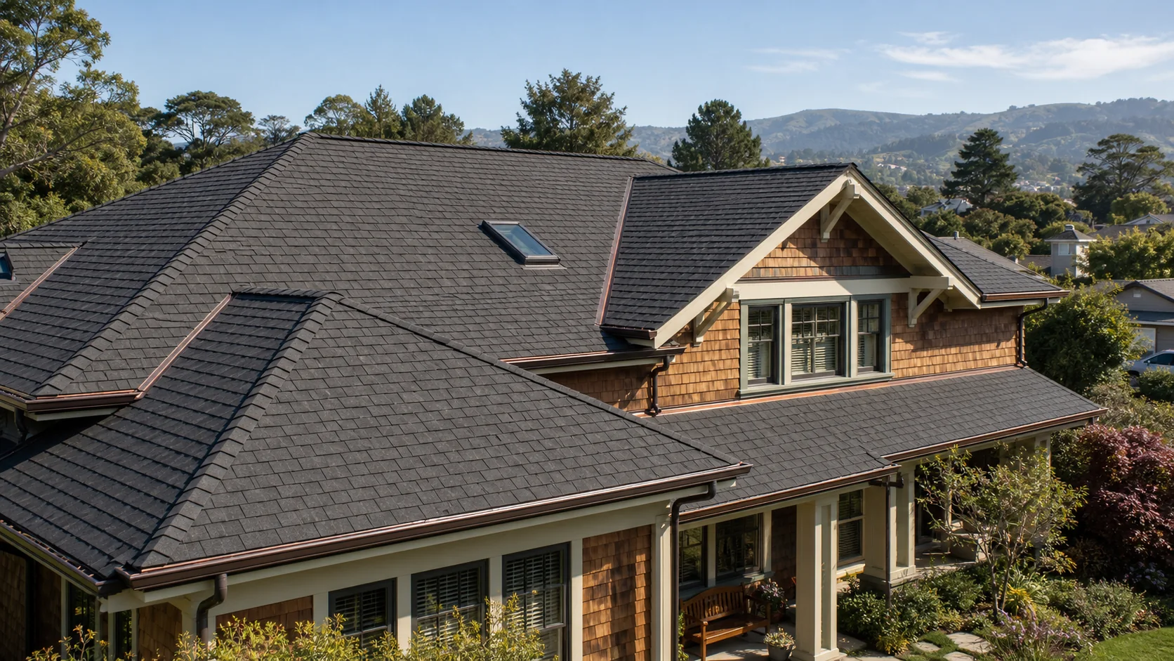 Roofing design inspiration for a Bay Area home